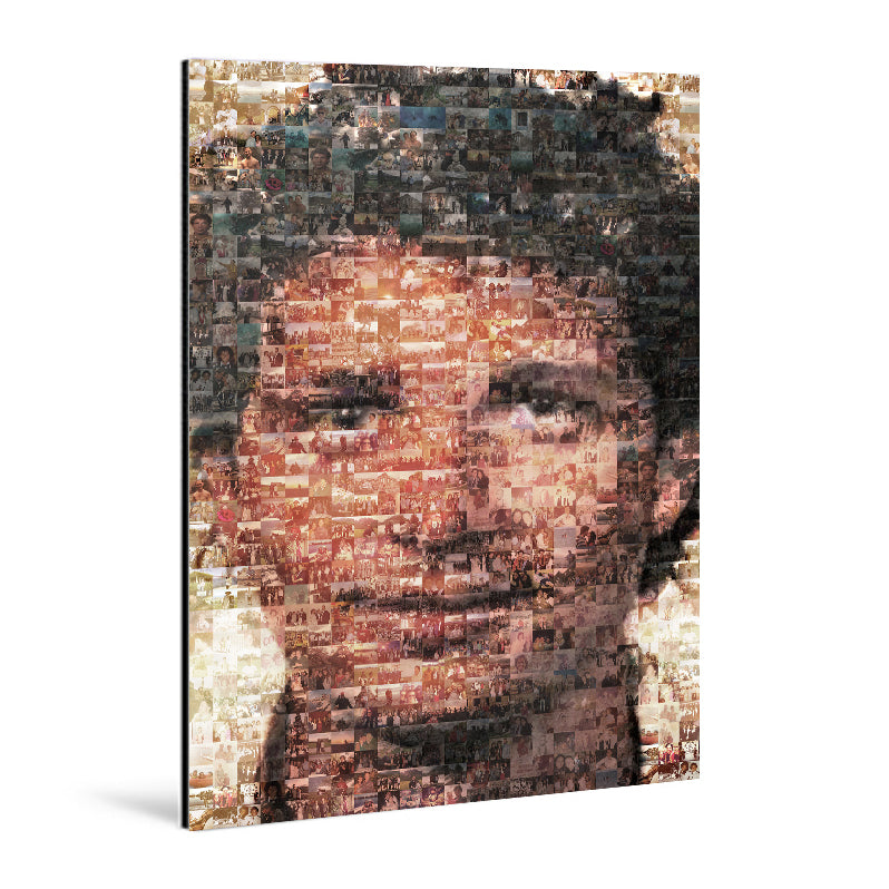 Custom Fine Art Acrylic Photo Mosaic Masterpiece - My Mosaic Memories